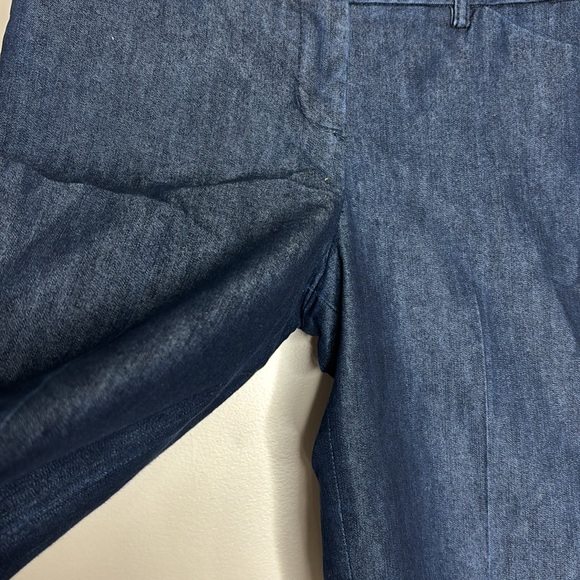 Express | Dark Blue Editor Jeans | Slack Style Pants | Business Fashion Size 00R - Picture 3 of 11